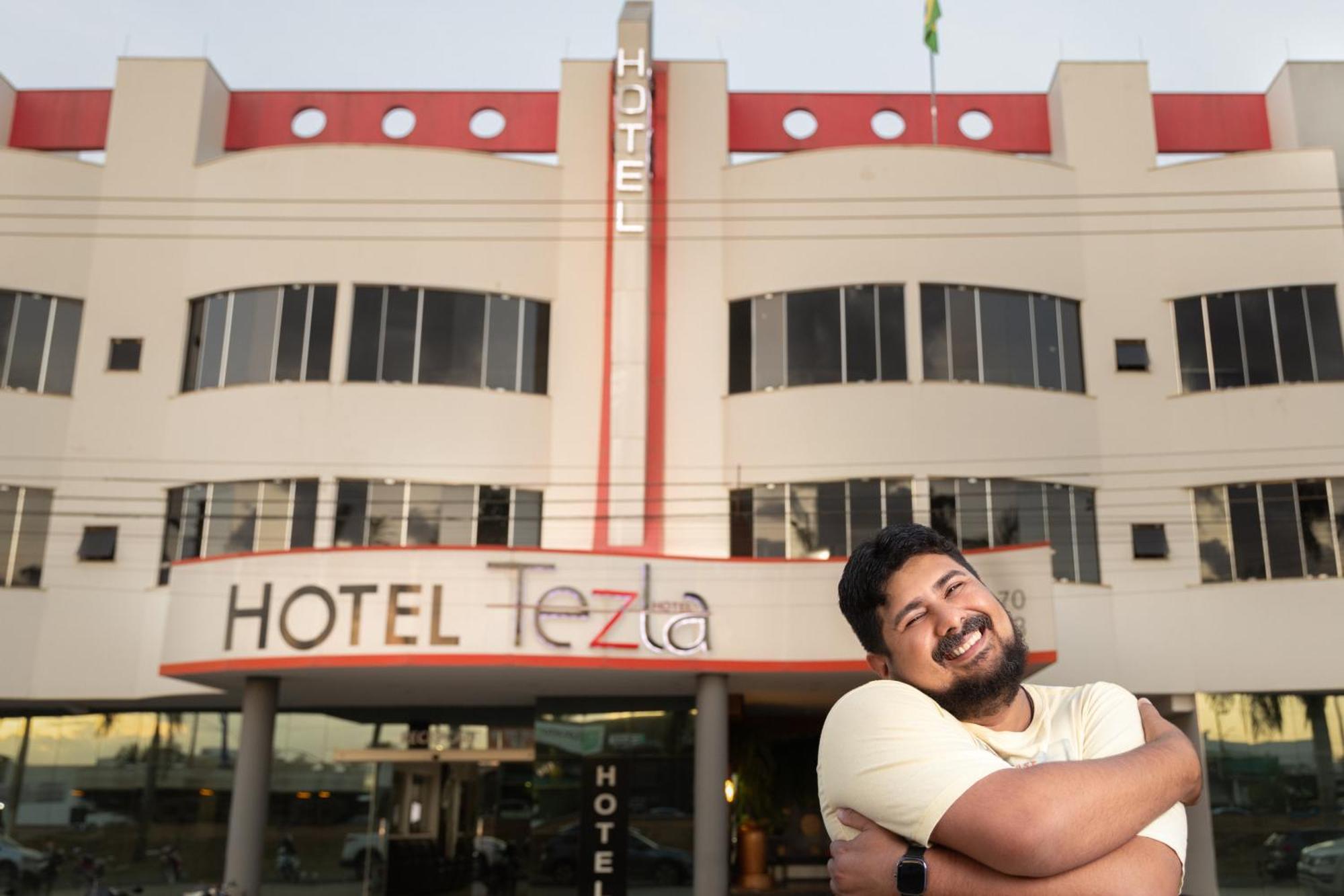 Tezla Hotel Primavera do Leste Bagian luar foto